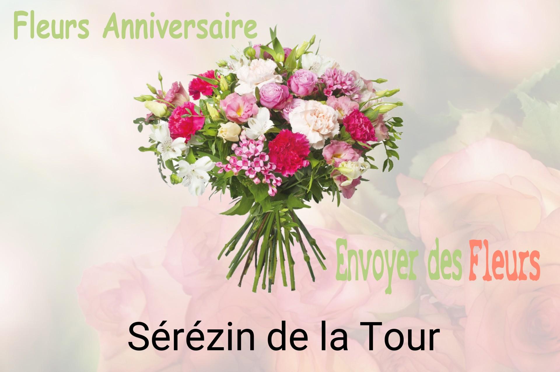 Bouquet de fleurs d’anniversaire livré à Sérézin-de-la-Tour