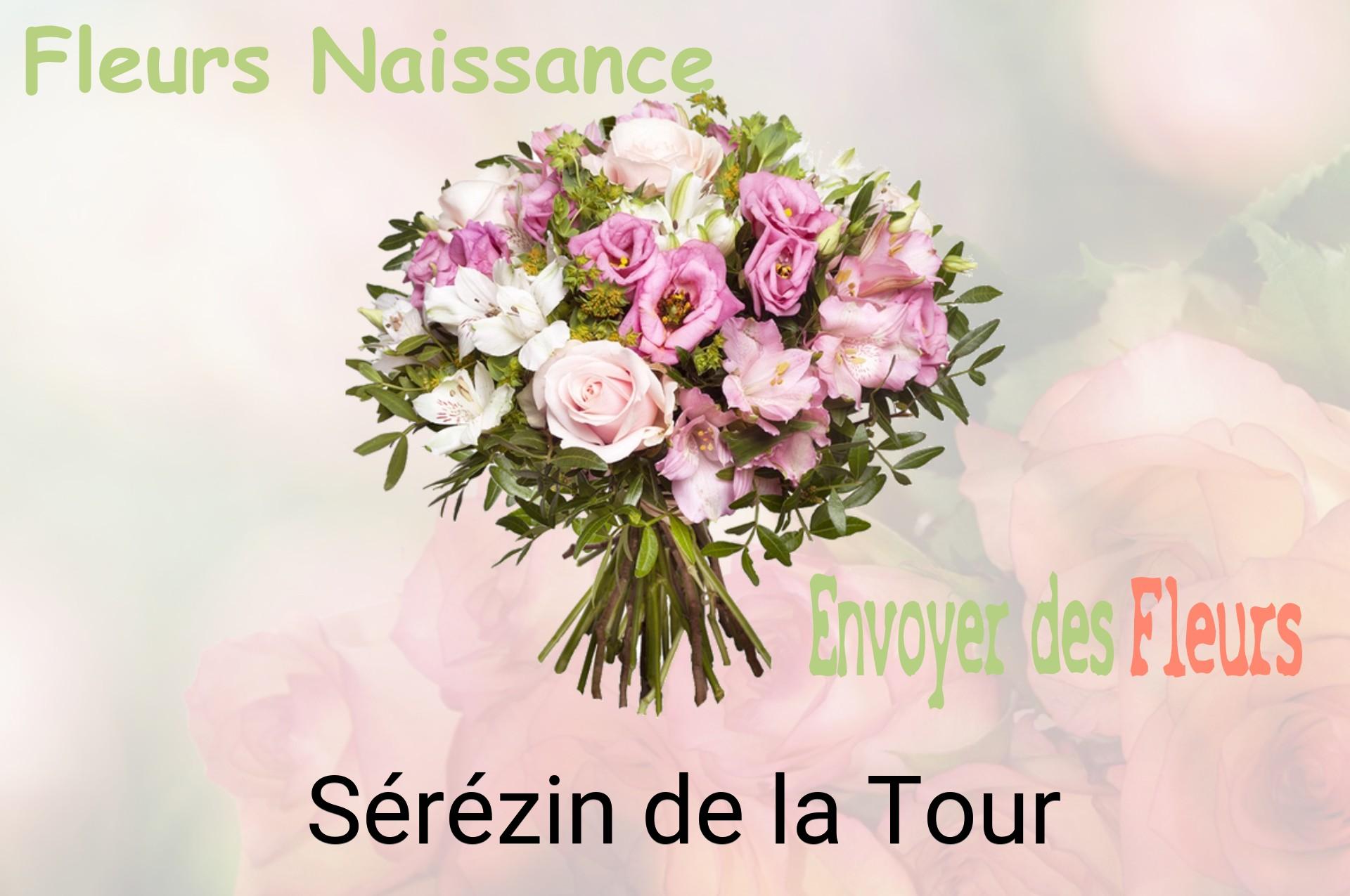 Bouquet de fleurs de naissance livré à Sérézin-de-la-Tour