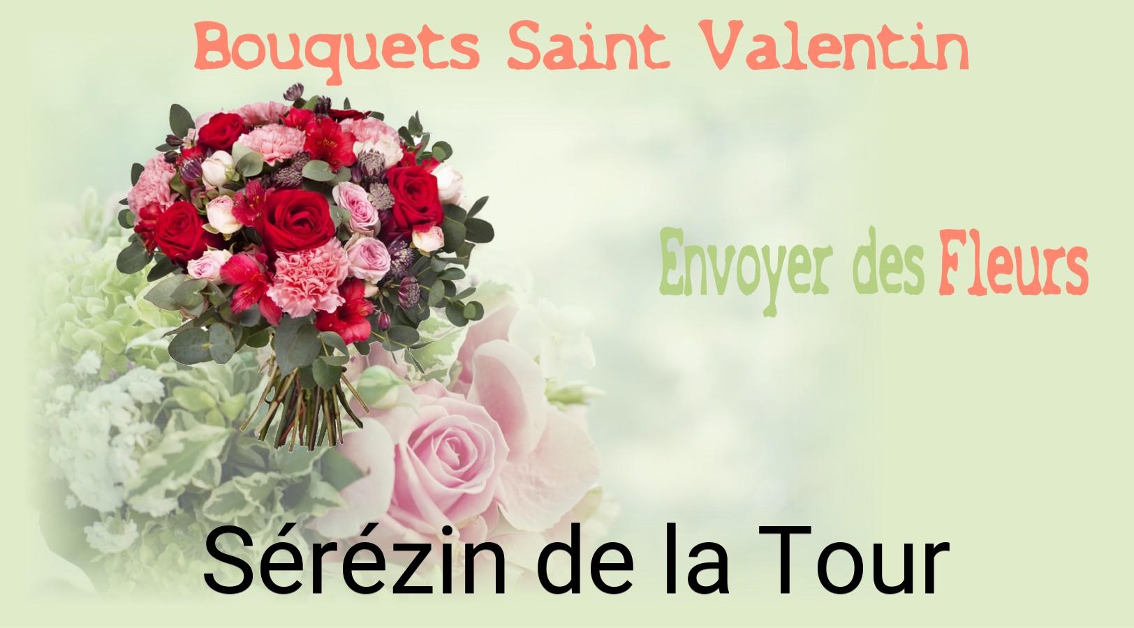 Roses de Saint-Valentin livrées à Sérézin-de-la-Tour